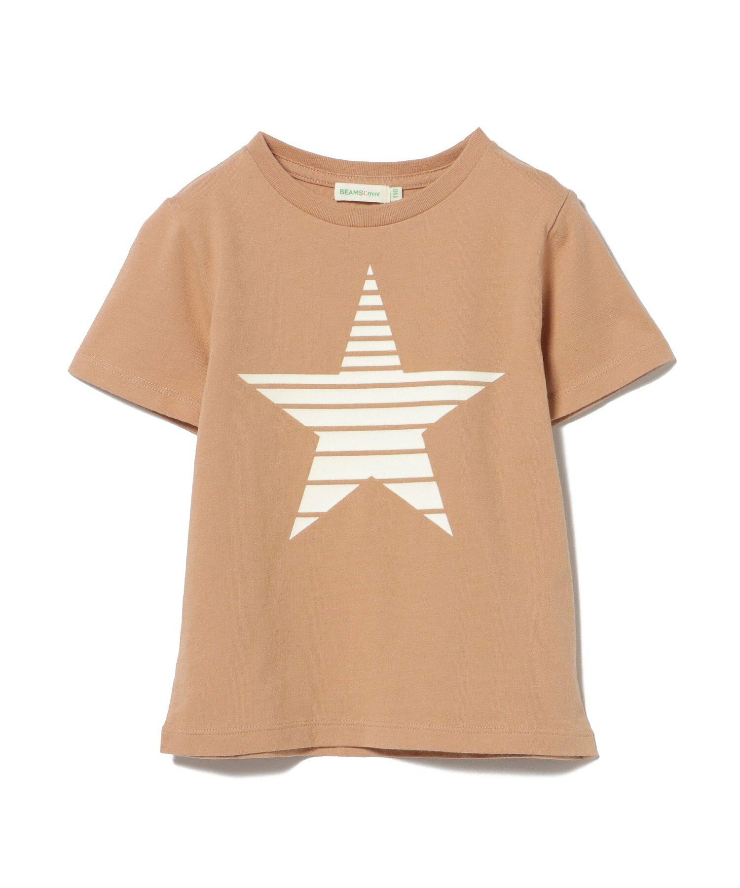 BEAMS mini / 星 フロッキー Tシャツ 24SS (90~150cm)